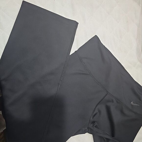 NIKE Women's Power Victory Training Pants Tights Large AQ2669-010 Black - Picture 5 of 5